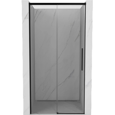 Mexen Rox плъзгаща се душ врата 110 см, прозрачна, черна - 8C2-110-000-70-00 (8C2-110-000-70-00)