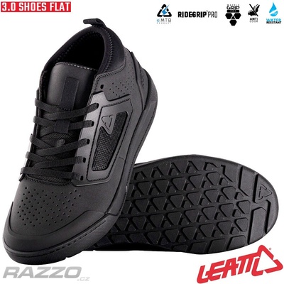 Leatt MTB 3.0 Flat Shoe Black 2026