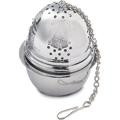 Čajová zahrada sítko na čaj vajíčko 40 mm s podložkou nerez
