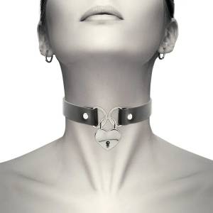 Coquette Hand Crafted Choker Keys Heart 226910