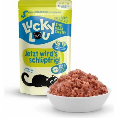 Lucky Lou Lifestage Adult s hovädziem mäsom a hmyzem 125 g