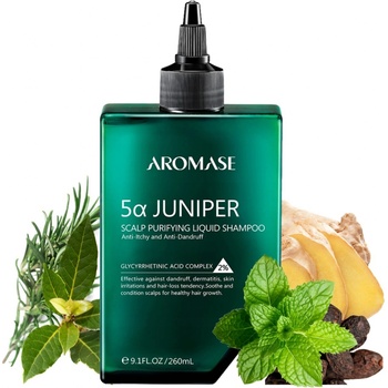 Aromase 5α Juniper Scalp Purifying Liquid Shampoo 260 ml