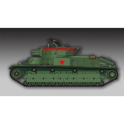 Trumpeter T-28 Medium Tank Welded 1:72