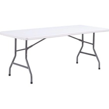 TENTino STL180C Skládací stůl 180x76 cm CELÝ, bílý