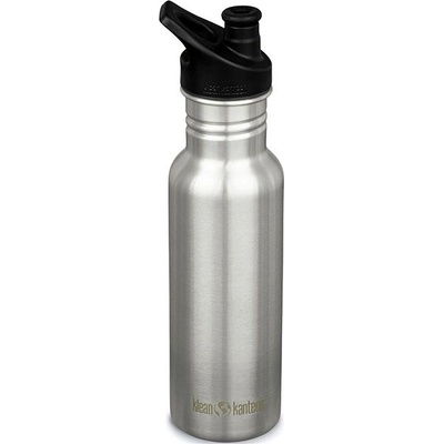 Klean Kanteen Classic Narrow w Sport Cap brushed stainless 532 ml