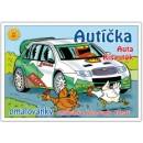 Autíčka omaľovánka
