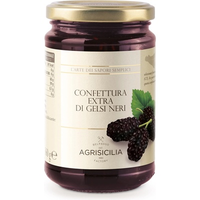 Agrisicilia džem z čiernej moruše 6 x 360 g