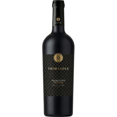 Cielo Primasole Primitivo Puglia IGT červené 13,5% 0,75 l (čistá fľaša)