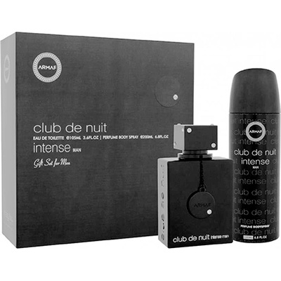 Armaf Club De Nuit Intense Man подаръчен комплект Man Eau de Toilette 105 ml + deospray 200 ml