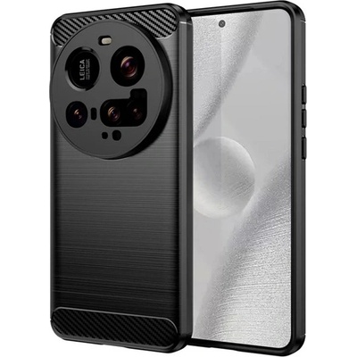 Gigapack Xiaomi 15 Ultra GIGAPACK Силиконов протектор за телефон, удароустойчив, карбонов модел, ЧЕРЕН GP-167778 (GP-167778)
