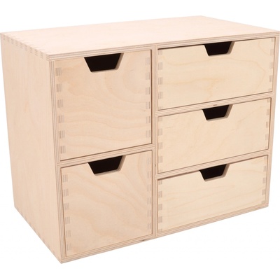 DřevoBox Dřevěný organizér IV