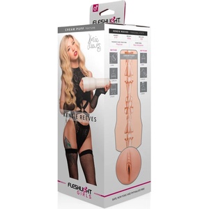 Fleshlight Kenzie Reeves Creampuff - реалистична изкуствена вагина (телесен цвят)