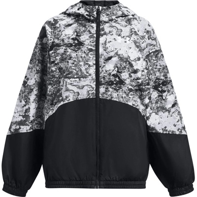 Under Armour Яке с качулка Under Armour Woven FZ Jacket-BLK 1371095-003 Размер YLG