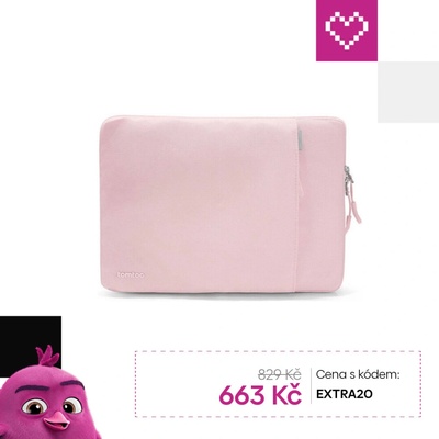 tomtoc Sleeve 14" MacBook Pro růžová, TOM-A13D2C1