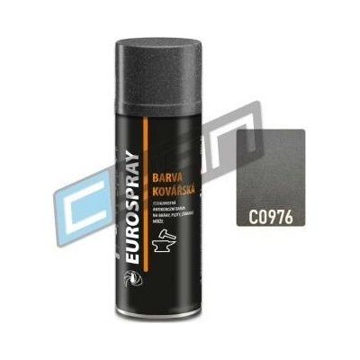 Colorlak Eurospray barva kovářská AC742 antracit polomat C0976 400 ml