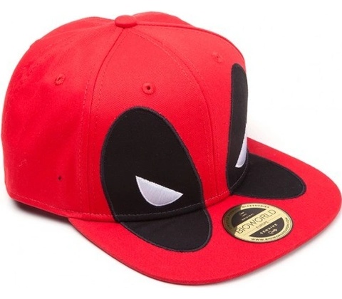 Deadpool Snapback Cap Big Face