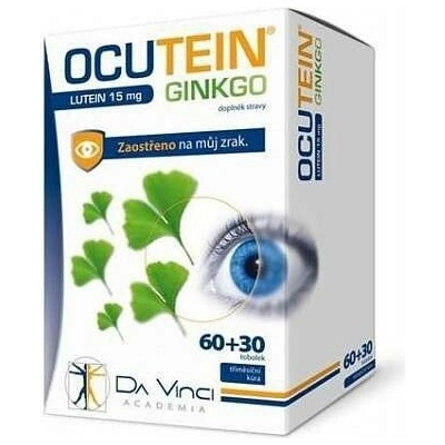 Da Vinci Ocutein ginkgo 45 mg + Lutein 15mg 60+30 tobolek