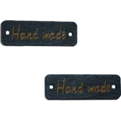 Pro Háčkování Hand made obdélník černý