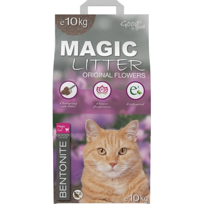 Magic Litter Bentonite Original Flowers 10 kg