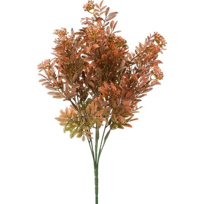 ZELEŇ DROB.GULIČKY ZELENO-ORANŽOVÁ METAL 38cm