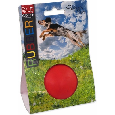 Dog Fantasy gumová hádzacia loptička 6 cm