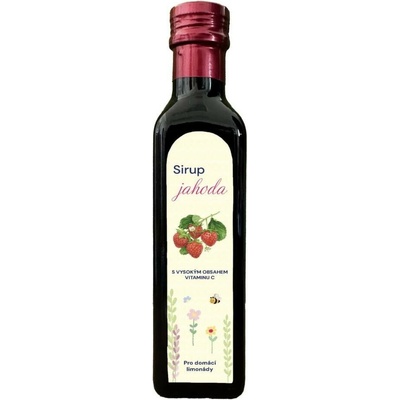 BENU Sirup jahoda s vitaminem C 250ml