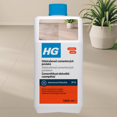 HG odstraňovač cementových povlakov, 1 l