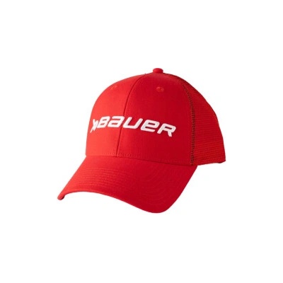 BAUER S25 Everyday Cap SR Červená Senior