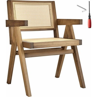 tectake Lissy s vídeňským pletením Světlý dub za kus