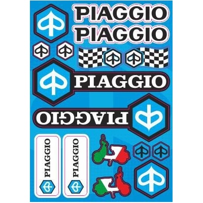 Nálepky moto Piaggio