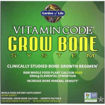 Image 1 of Garden of Life Vitamin Code Grow Bone System | 30 day supply [120+90 капсули]