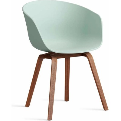 Hay AAC 22 Lacquered Walnut Veneer / dusty mint