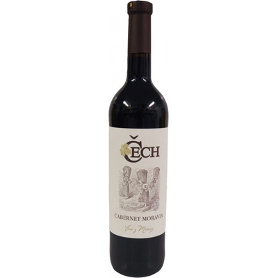 Vinařství Čech Cabernet Moravia moravské zemské 11,5% 0,75 l (holá láhev)
