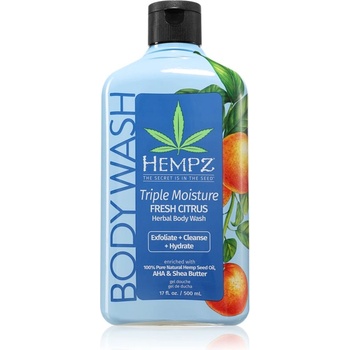 Hempz Triple Moisture душ гел за тяло 500ml