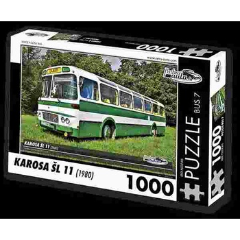 Image 1 of Retro cars - Puzzle BUS no. 7 Karosa ŠL 11 (1980) - 1000 - 1 000 piese