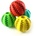 Nunbell Dog Treat Toy Ball - Топка за лакомства за кучета 5см