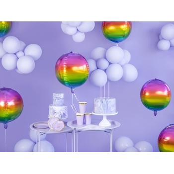 Party Deco Свещички за Рожден Ден в Светло Лилаво