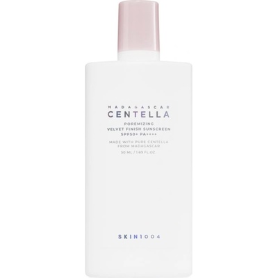 SKIN1004 Madagascar Centella Poremizing Velvet Finish Sunscreen слънцезащитен крем за лице за мазна кожа SPF 50+ 50ml