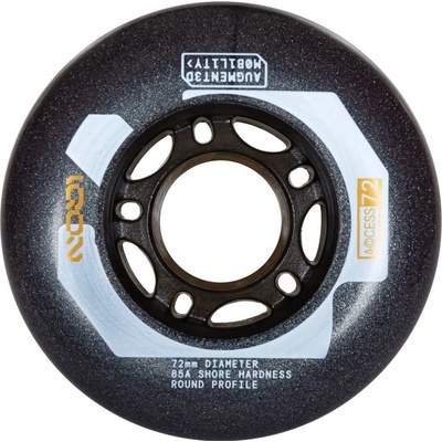 Powerslide Iqon Access Dark Grey 72 mm 85A 4ks