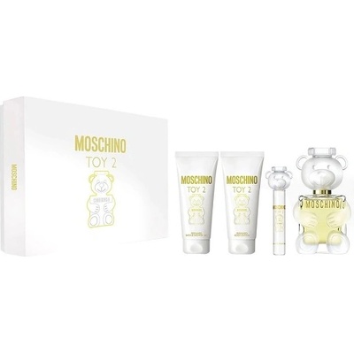 Moschino Комплект за жени Moschino Toy 2 - Eau de Parfum 100 мл + 10 мл + Лосион за тяло 100 мл + Душ гел 100 мл