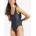 Adidas Originals Monogram 3-Stripes Swimsuit Black