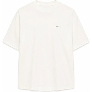 Mazine Мъжка тениска Mazine Back Print Theme T-Shirt - Offwhite / Coffee - размер XL (216-4434-0214)