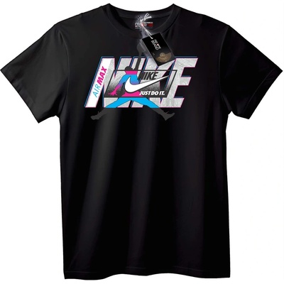 NOONEBRAND Тениска Nike Air Max Just Do It - S, Black