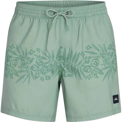 O'Neill Бански гащета O´neill Uni Flower 16´´ swimming shorts - Green (Green Tropical Stripe)
