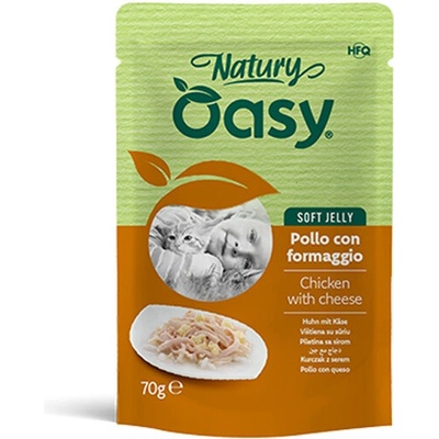 Oasy Cat Natury Soft Jelly Adult - Kuracie filety so syrom v želé 70 g