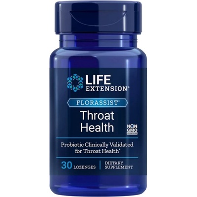 Life Extension Throat Health | Florassist® [30 Подезични таблетки ]