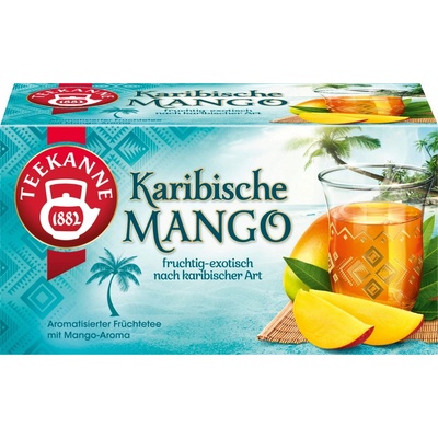 Teekanne Caribbean mango ovocný čaj 20 sáčků