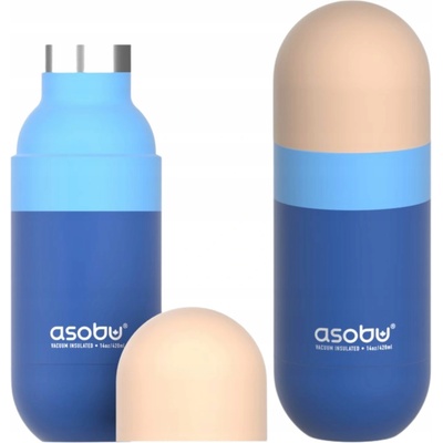 Asobu Termoska 420 ml modrá