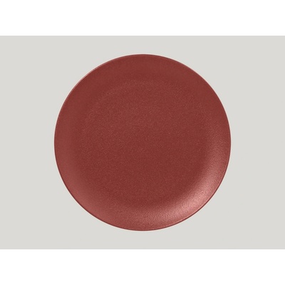 RAK Porcelain Talíř mělký 29 cm tmavě červený RAK-NFNNPR29DR
