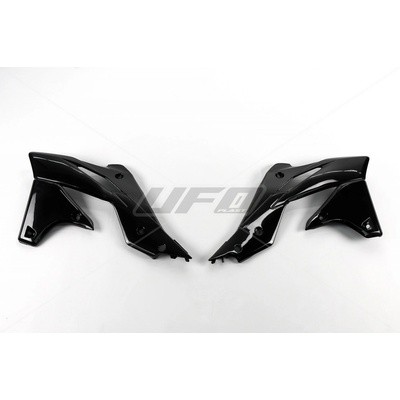 UFO kryty chladiče KAWASAKI KXF 250 13-16 barva černá